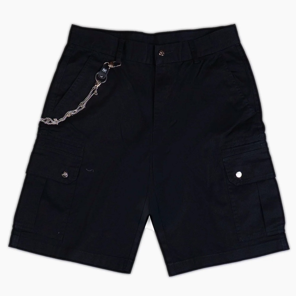 Watson Studios Chrome Work  Shorts Metal Pant Chain W/Dice Design Men’s 30 NWT